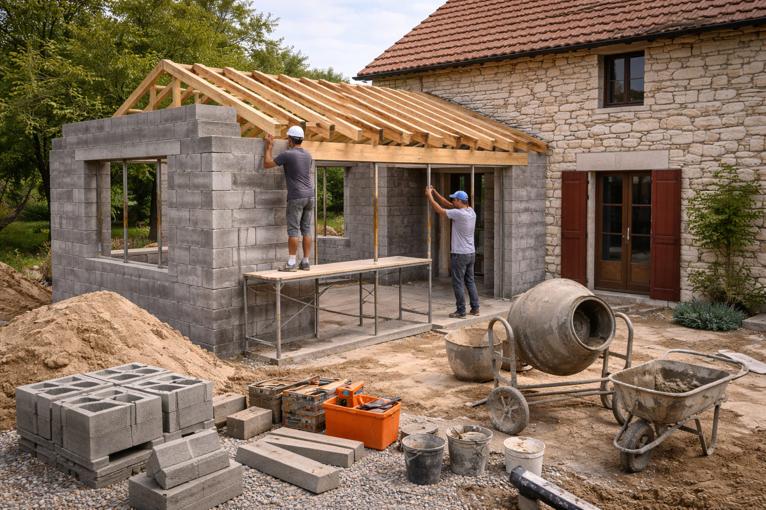 Extension maison